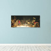 Sint Roch Curing the Plague Canvas Afdruk (Insitu (Houten vloer))