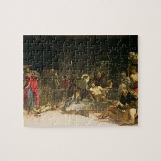 Sint Roch Curing the Plague Legpuzzel (Horizontaal)