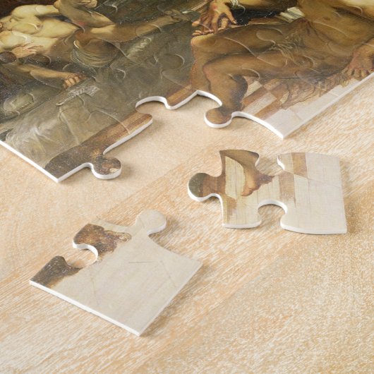 Sint Roch Curing the Plague Legpuzzel (Zijkant)