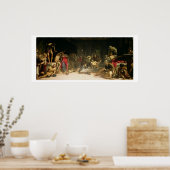 Sint Roch Curing the Plague Poster (Keuken)