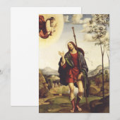Sint Roch door Francesco Francia Kaart (Voorkant / Achterkant)
