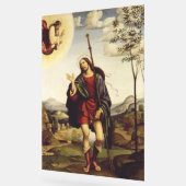 Sint Rochus door Francesco Francia Acryl Bord (Hoek)