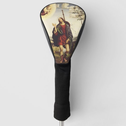 Sint Rochus door Francesco Francia Golfheadcover (Voorkant)