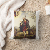 Sint Rochus door Francesco Francia Kussen (Deken)