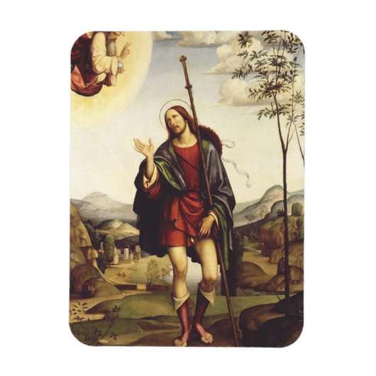 Sint Rochus door Francesco Francia Magneet (Verticaal)
