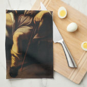 Sint Rochus en de engel door Guy François Theedoek (Quarter Fold)
