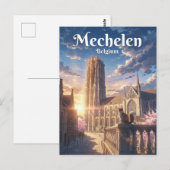 Sint-Romboutskathedraal België Briefkaart (Voorkant / Achterkant)