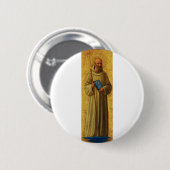 Sint Romuald, de stichter van de Camaldolese Ronde Button 5,7 Cm (Voorkant /achterkant)