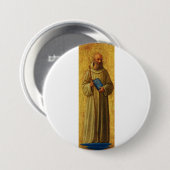 Sint Romuald, de stichter van de Camaldolese Ronde Button 7,6 Cm (Voorkant /achterkant)