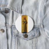 Sint Romuald, de stichter van de Camaldolese Ronde Button 7,6 Cm (In situ)
