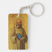 Sint Romuald, de stichter van de Camaldolese Sleutelhanger (achterkant)