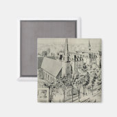 Sint-Roos kerk, Meriden Magneet (Voorkant / Achterkant)