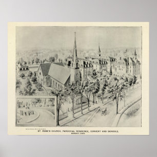 Sint-Roos kerk, Meriden Poster
