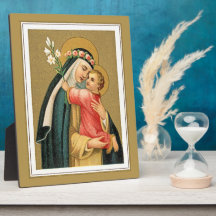Sint-Roos Lima en het Christus Kind (M 023)