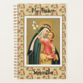 Sint-Roos Lima en het Christus Kind (M 023) Planner (Voorkant)