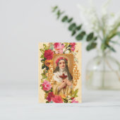 Sint-Roos van de Heilige Stoel Lima Contactkaartje (Staand voorkant)