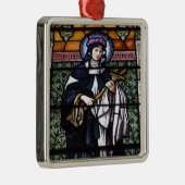 Sint-Roos van Lima - gebeiteld voor met de hand ge Metalen Ornament (Rechts)