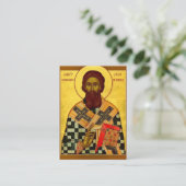 Sint-Sava, eerste aartsbisschop van Servië Gebed K Plaatskaartje (Staand voorkant)
