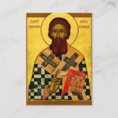Sint-Sava, eerste aartsbisschop van Servië Gebed K Plaatskaartje (Voorkant)