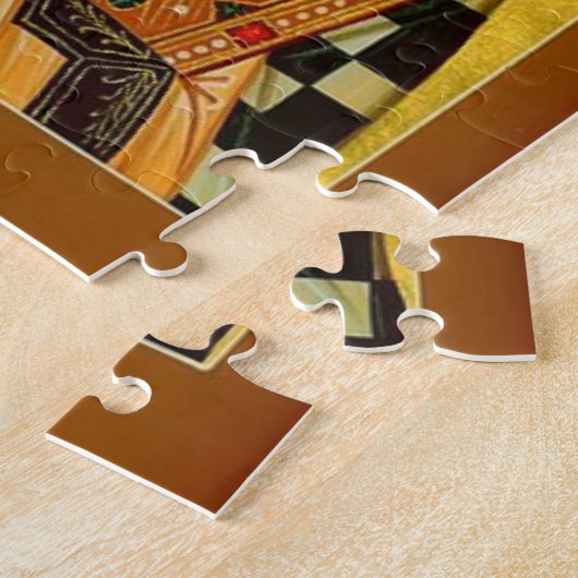 Sint-Sava is het eerste aartsbisschopspictogram Legpuzzel (Zijkant)