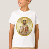Sint-Sava orthodoxe icoon T-shirt (Voorkant)