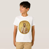 Sint-Sava orthodoxe icoon T-shirt (Voorkant volledig)