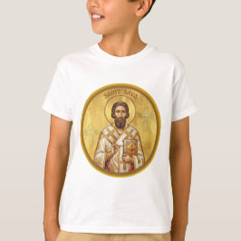 Sint-Sava orthodoxe icoon T-shirt