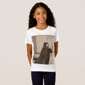 Sint Scholastica patrones van school T-shirt (Voorkant volledig)