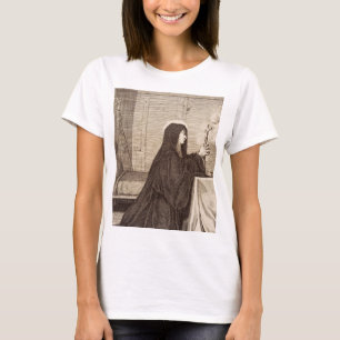 Sint Scholastica patrones van school T-shirt