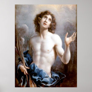 Sint Sebastiaan 1640 Carlo Dolci Fijne Kunst Poste Poster