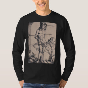 Sint Sebastiaan gebonden aan de zuil T-shirt