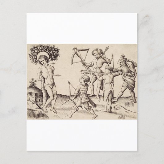Sint Sebastiaan Kapitein van de Pretoriaanse garde (Voorkant)