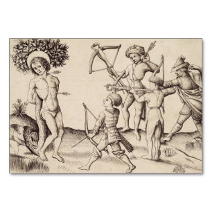 Sint Sebastiaan Kapitein van de Pretoriaanse garde Kaart