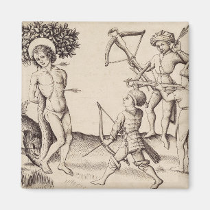 Sint Sebastiaan Kapitein van de Pretoriaanse garde Magneet