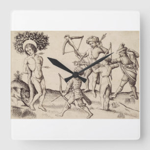 Sint Sebastiaan Kapitein van de Pretoriaanse garde Vierkante Klok