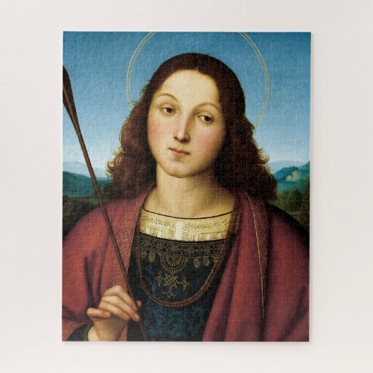 Sint Sebastiaan, San Sebastiano door Raphael Legpuzzel (Verticaal)