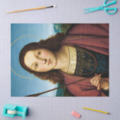 Sint Sebastiaan, San Sebastiano door Raphael Tissuepapier (Craft)