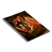 Sint Sebastian met de Heilige Vrouw (olie op blik) Notitieboek (Rechterzijde)