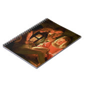 Sint Sebastian met de Heilige Vrouw (olie op blik) Notitieboek (Linkerzijde)