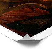 Sint Sebastian met de Heilige Vrouw (olie op blik) Poster (Hoek)