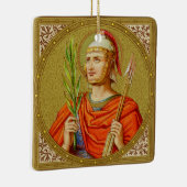 Sint Sebastian (SNV 24) Square Ceramic Keramisch Ornament (Rechts)