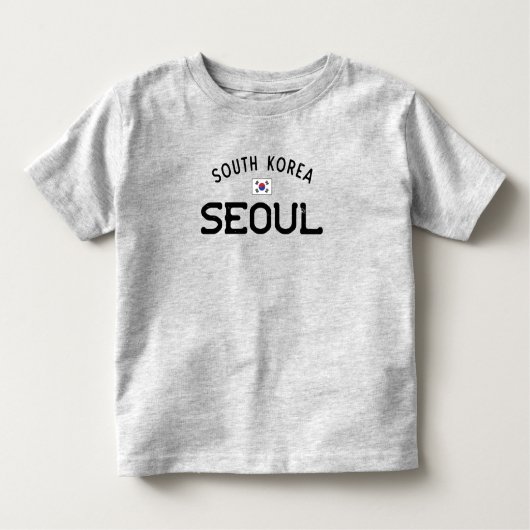 Sint-Seoel Zuid-Korea Kinder Shirts (Voorkant)