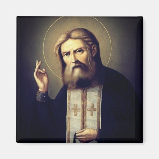 Sint-Seraphim van Sarov Magneet (Voorkant)