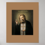 Sint-Seraphim van Sarov Poster (Voorkant)