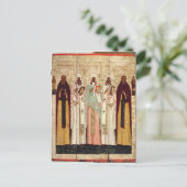 Sint-Sergius Radonesh met de heiligen van Briefkaart (Staand voorkant)