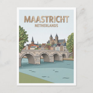 Sint Servaasbrug Maastricht Nederland Briefkaart
