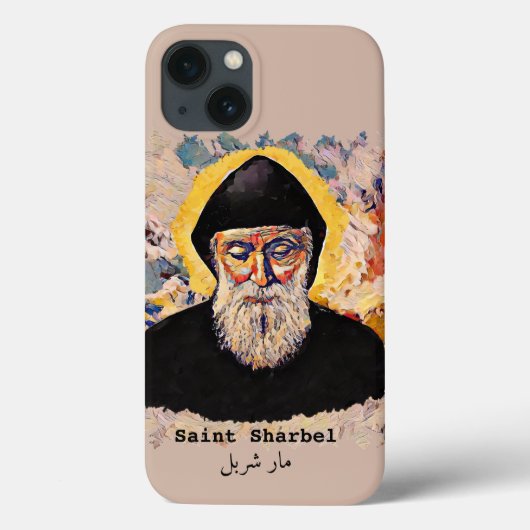 Sint-Sharbel iPhone/iPad case (Achterkant)