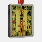 Sint-Simeon, 16e eeuw Metalen Ornament (Rechts)