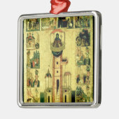 Sint-Simeon, 16e eeuw Metalen Ornament (Links)