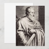 Sint Simon de Zeloot Apostel van Jezus Kaart (Voorkant / Achterkant)